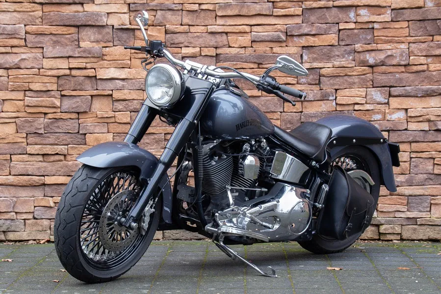 1999 Harley-Davidson FXST Softail Custom 1340 Evo Carburateur * VERKOCHT *