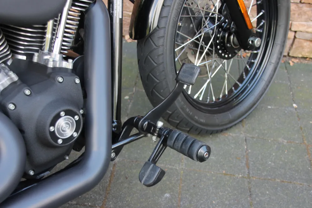 2007 Harley-Davidson FXDB Dyna Street Bob BLACK 1584 6-versnellingen *VERKOCHT*