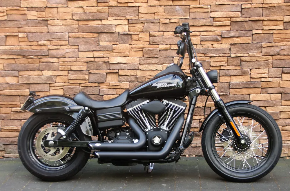 2007 Harley-Davidson FXDB Dyna Street Bob BLACK 1584 6-versnellingen *VERKOCHT*