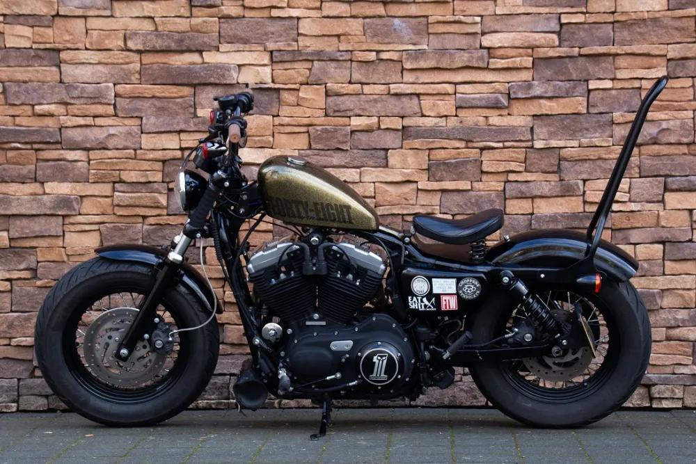 2011 Harley-Davidson XL 1200 X Sportster Forty Eight Bobber Style *VERKOCHT*