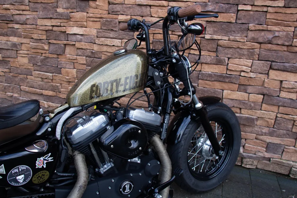 2011 Harley-Davidson XL 1200 X Sportster Forty Eight Bobber Style *VERKOCHT*