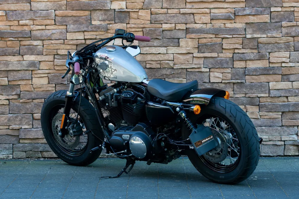 2015 Harley-Davidson XL 1200 X Sportster Forty Eight ABS Bobber Style *VERKOCHT*