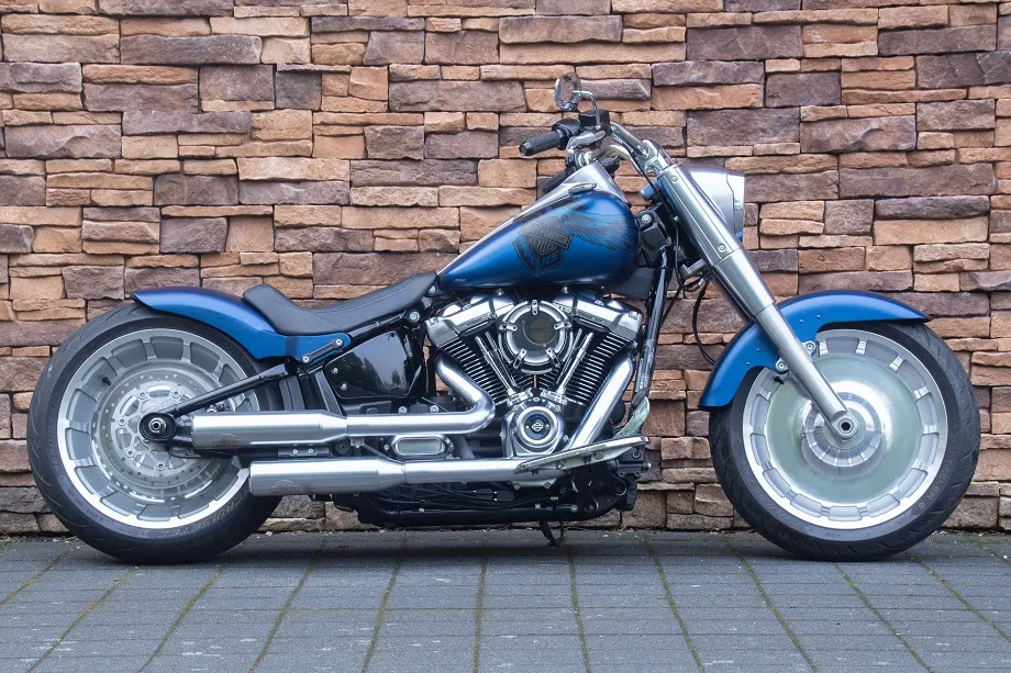 2018 Harley-Davidson FLFBS ANX Fat Boy Anniversary 114 Custom *VERKOCHT*