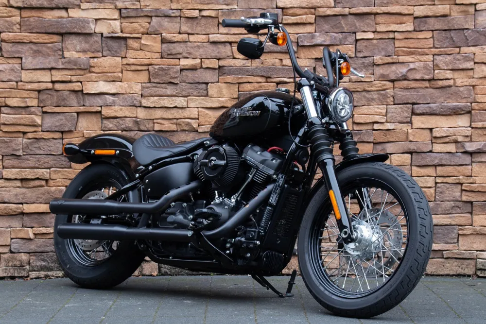 2018 Harley-Davidson FXBB Street Bob Softail 107 M8 *VERKOCHT*
