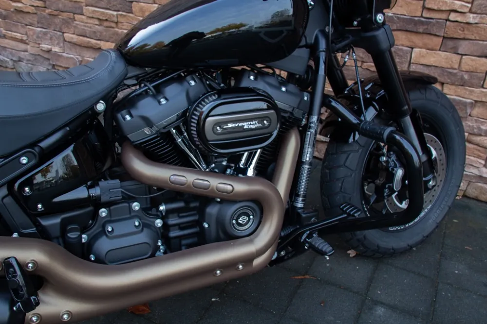 2018 Harley-Davidson FXFB Fat Bob Softail 107 NL+BTW-motor *VERKOCHT*