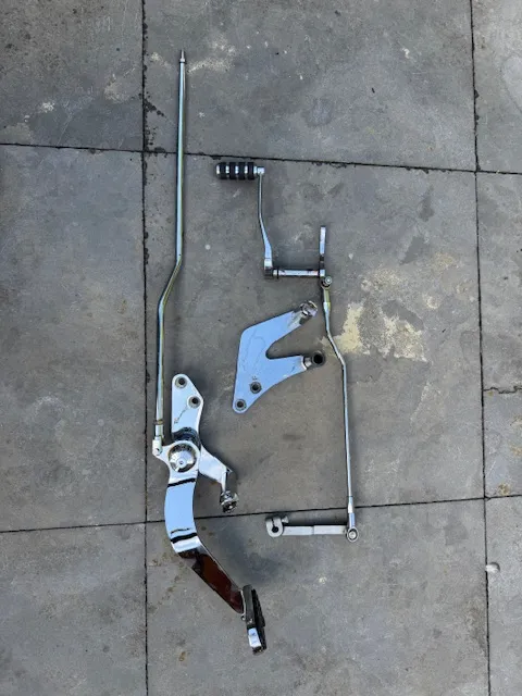 Extended forward Control Kit Harley-Davidson Dyna chroom zgan (2006-2017)