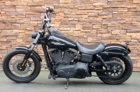 2007 Harley-Davidson FXDB Dyna Street Bob BLACK 1584 6-versnellingen *VERKOCHT*
