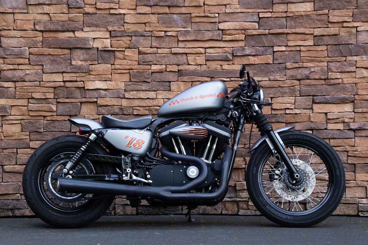 2014 Harley-Davidson Iron XL 883 Sportster Cafe Racer *VERKOCHT*