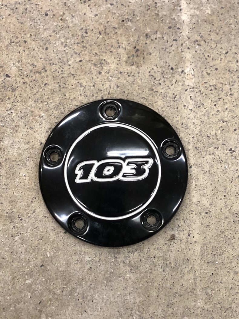 Harley-Davidson Timer Cover 103 gloss black